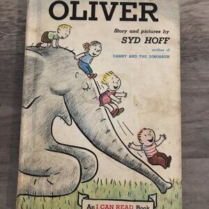 Vintage 1960 Oliver An I Can Read Book Hardback By Syd Hoff